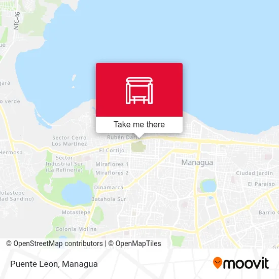 Puente Leon map