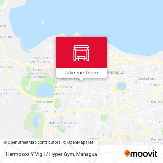 Hermosos Y Vigil / Hyper Gym map