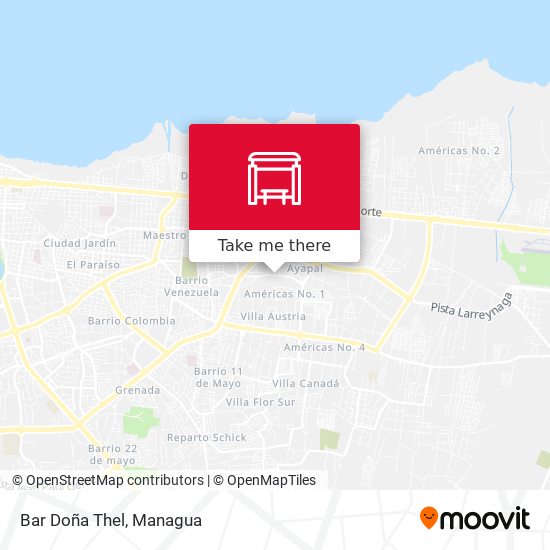 Bar Doña Thel map
