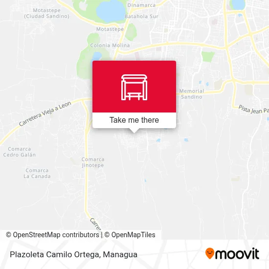 Plazoleta Camilo Ortega map