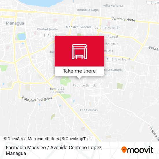Farmacia Massleo / Avenida Centeno Lopez map