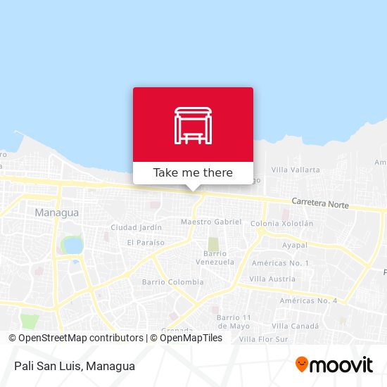 Pali San Luis map