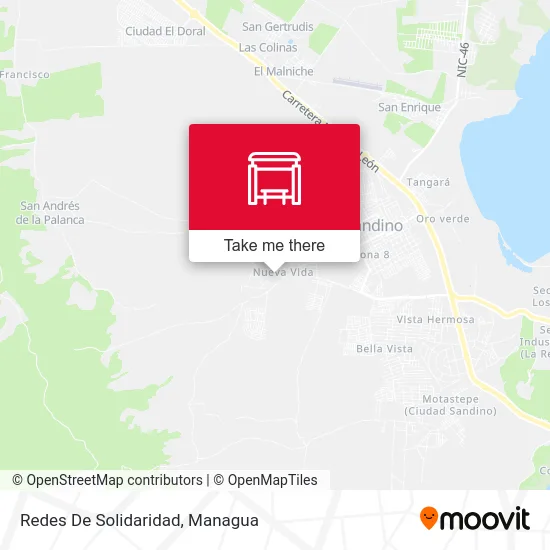 Redes De Solidaridad map