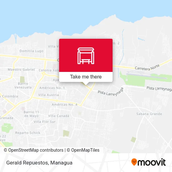 Mapa de Gerald Repuestos