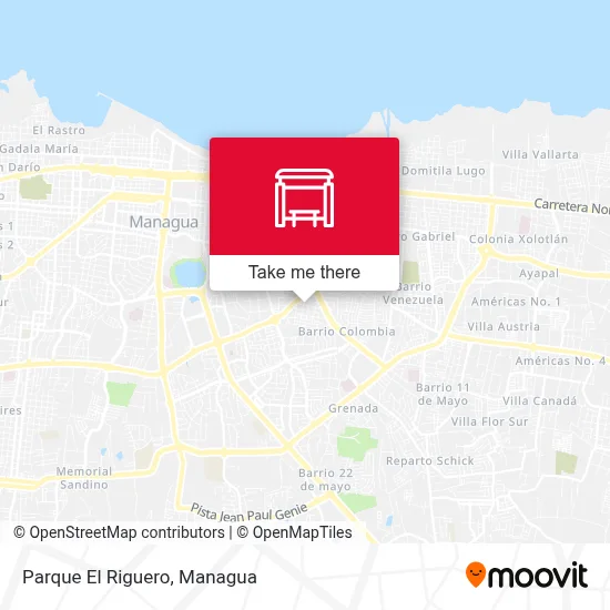 Parque El Riguero map