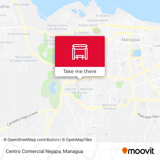 Centro Comercial Nejapa map