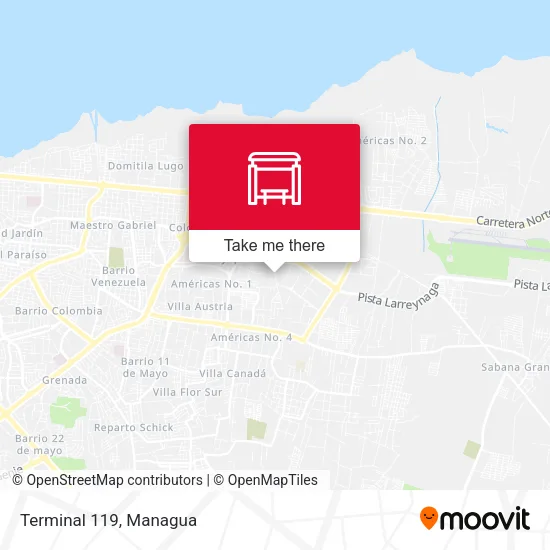 Mapa de Terminal 119