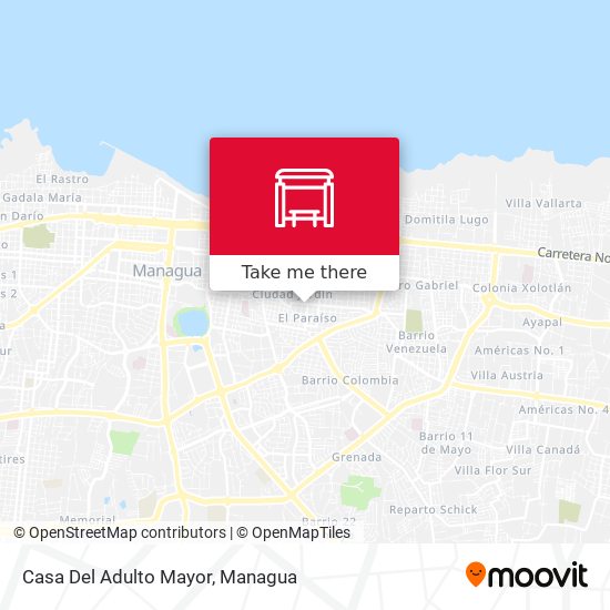 Casa Del Adulto Mayor map
