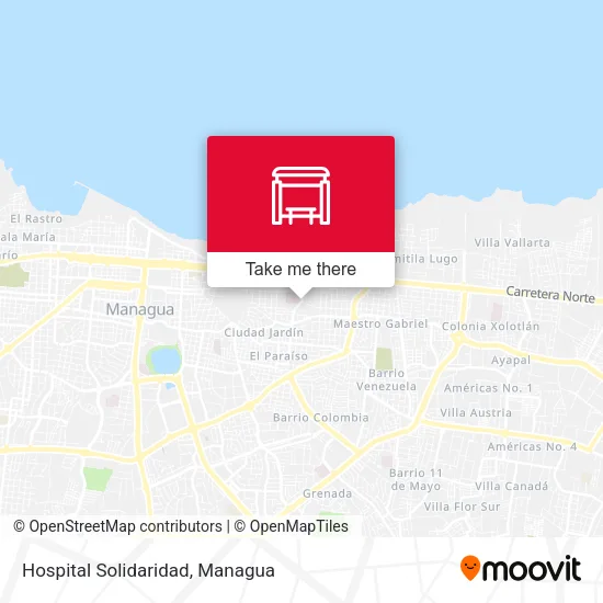 Mapa de Hospital Solidaridad