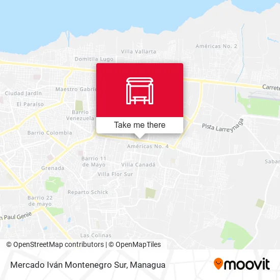 Mapa de Mercado Iván Montenegro Sur