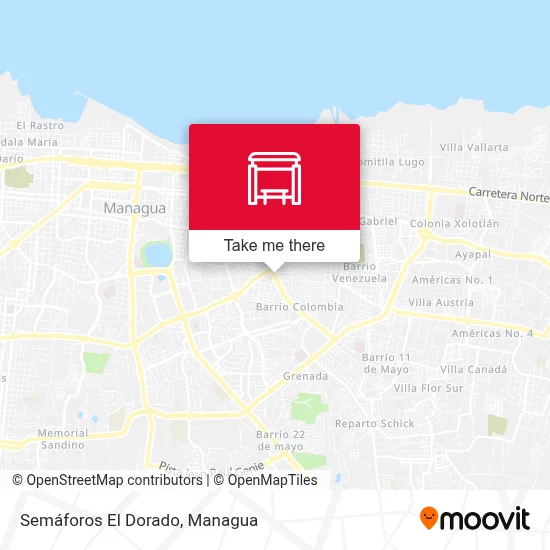 Semáforos El Dorado map