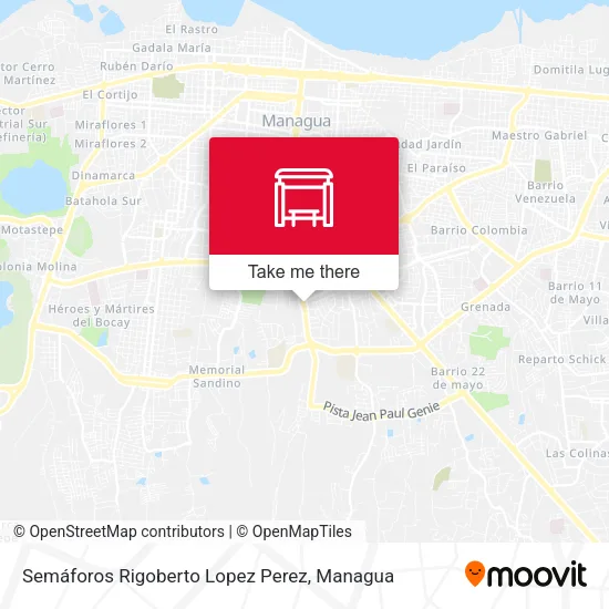 Mapa de Semáforos Rigoberto Lopez Perez