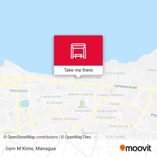 Gym M Kono map