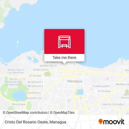 Mapa de Cristo Del Rosario Oeste