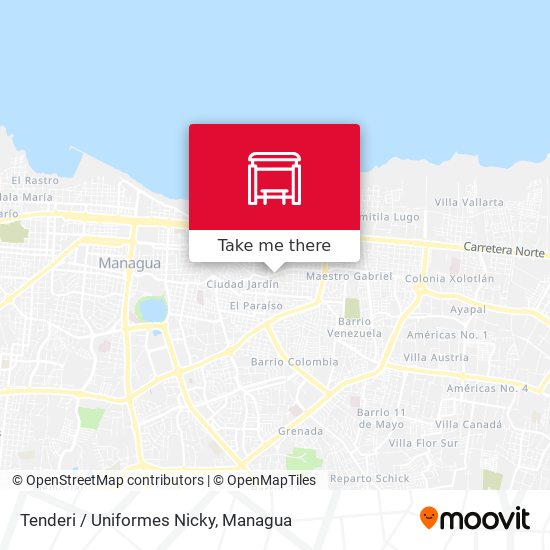 Tenderi / Uniformes Nicky map