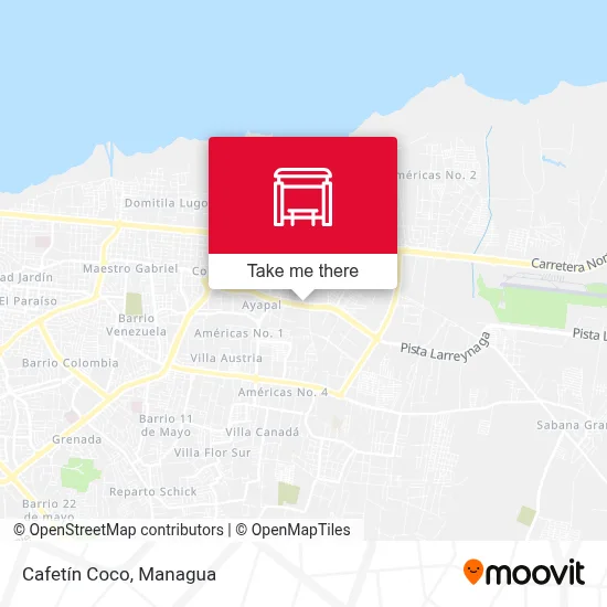 Cafetín Coco map