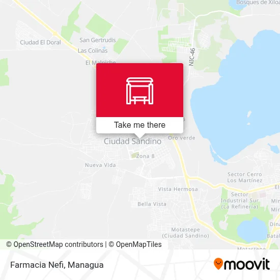 Mapa de Farmacia Nefi