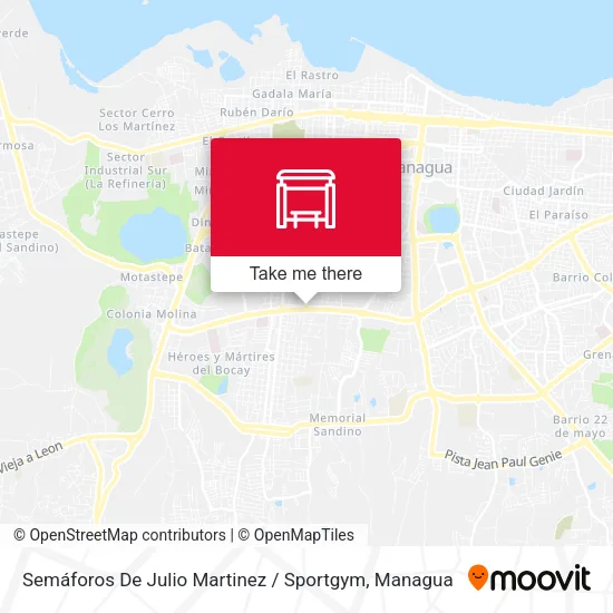 Mapa de Semáforos De Julio Martinez / Sportgym