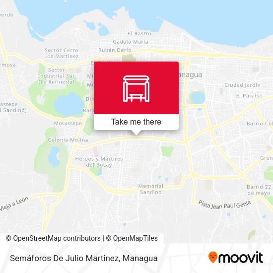 Mapa de Semáforos De Julio Martinez