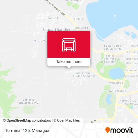 Mapa de Terminal 125