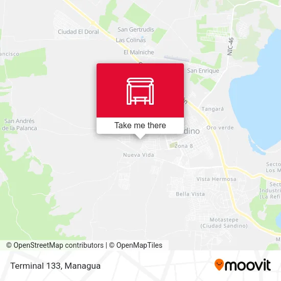 Mapa de Terminal 133