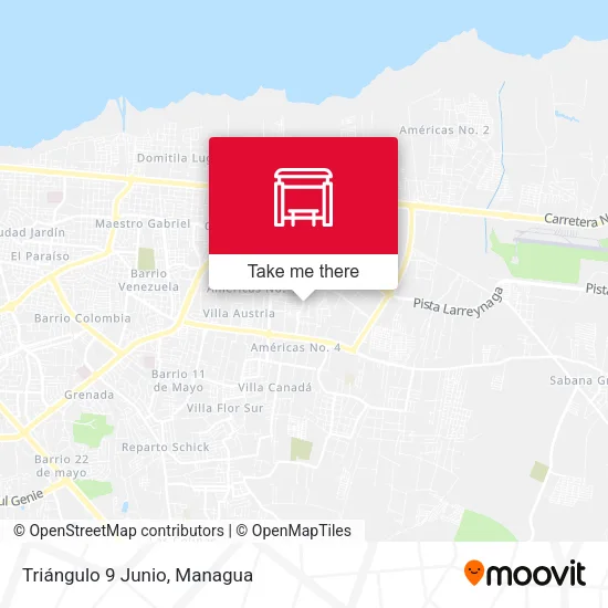Mapa de Triángulo 9 Junio