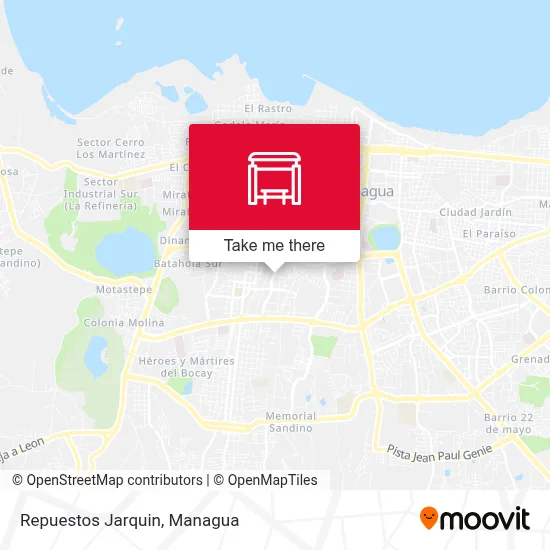 Repuestos Jarquin map