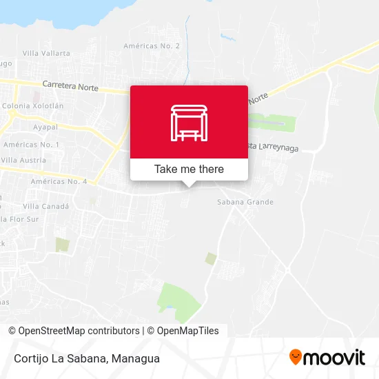 Cortijo La Sabana map