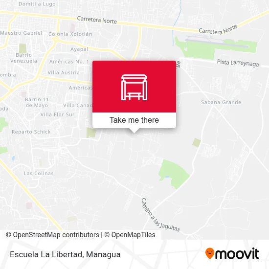 Mapa de Escuela La Libertad