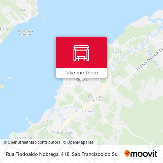 Rua Flodoaldo Nobrega, 418 map