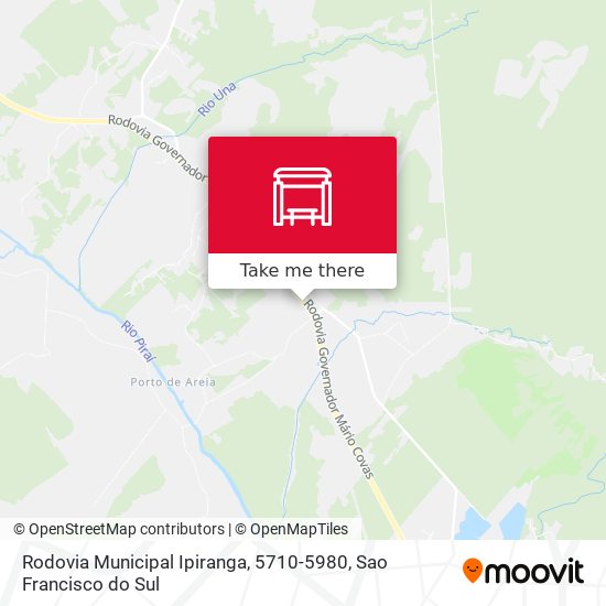 Mapa Rodovia Municipal Ipiranga, 5710-5980