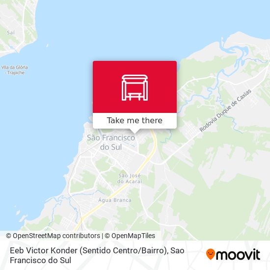 Eeb Victor Konder (Sentido Centro / Bairro) map