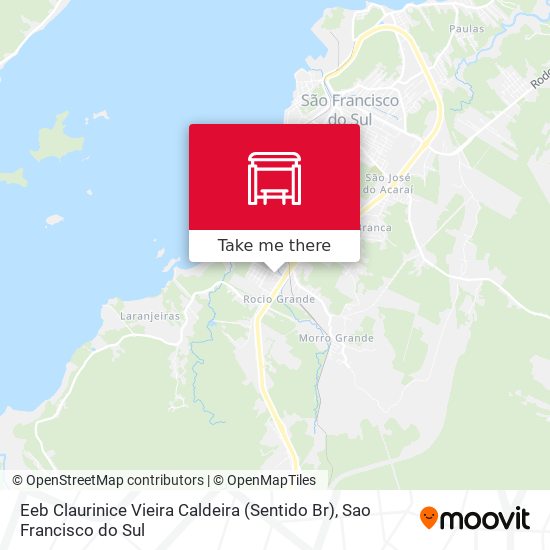 Mapa Eeb Claurinice Vieira Caldeira (Sentido Br)