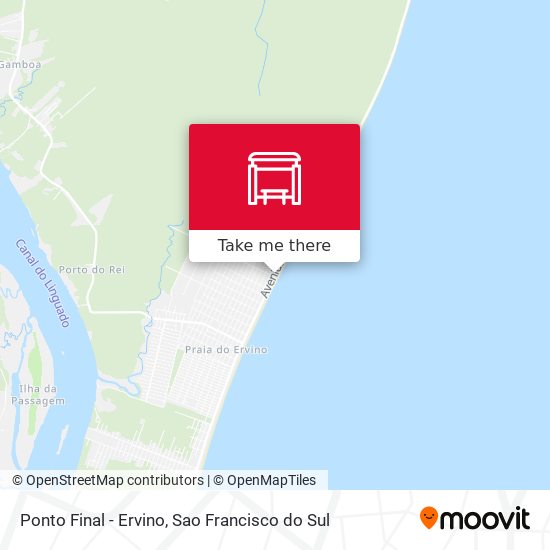 Ponto Final - Ervino map