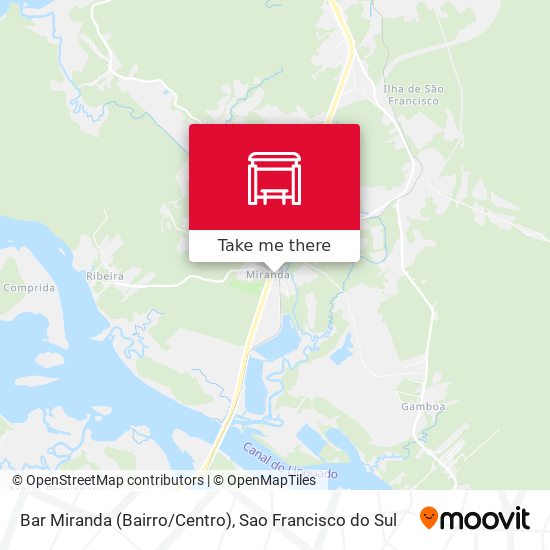 Mapa Bar Miranda (Bairro/Centro)