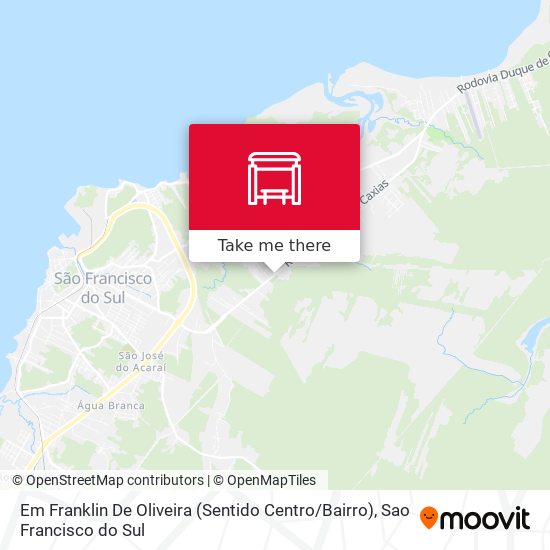 Em Franklin De Oliveira (Sentido Centro / Bairro) map