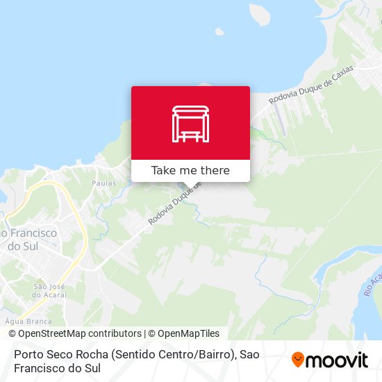 Porto Seco Rocha (Sentido Centro / Bairro) map