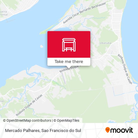 Mercado Palhares map