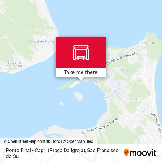 Mapa Ponto Final - Capri (Praça Da Igreja)