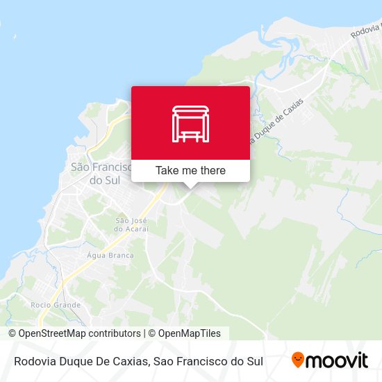 Rodovia Duque De Caxias map
