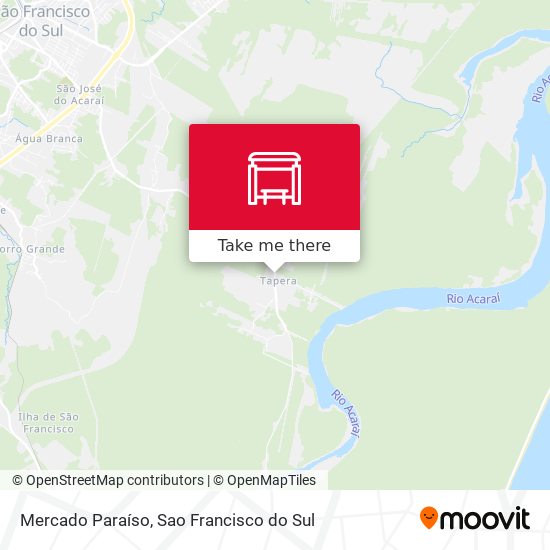 Mercado Paraíso map