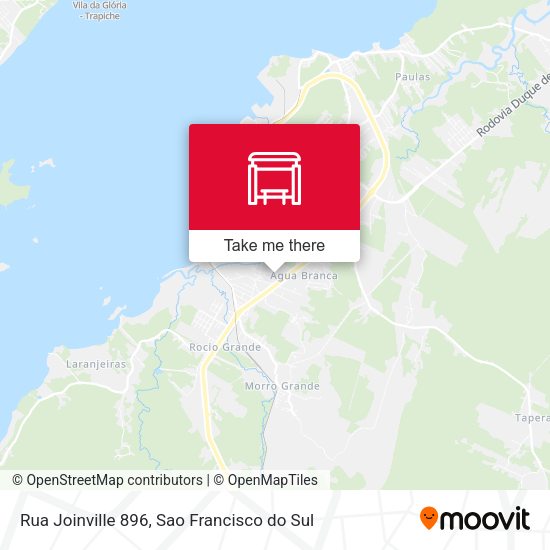 Rua Joinville 896 map