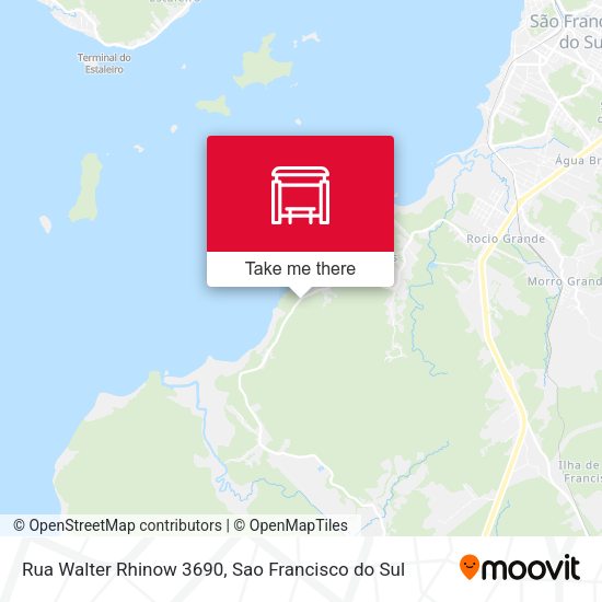 Rua Walter Rhinow 3690 map
