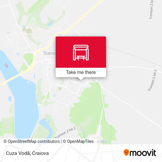 Cuza Vodă map