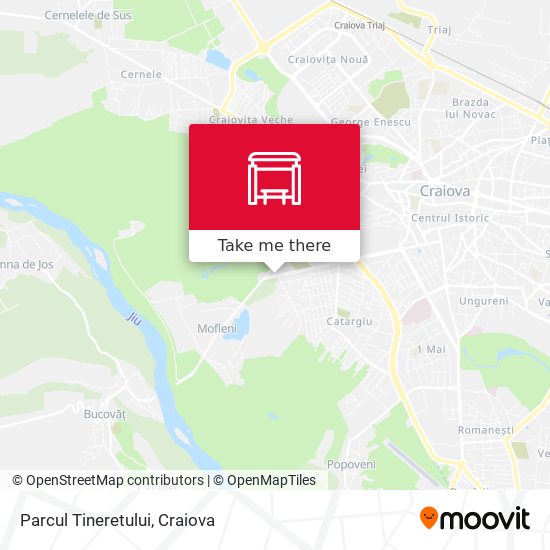 Parcul Tineretului map