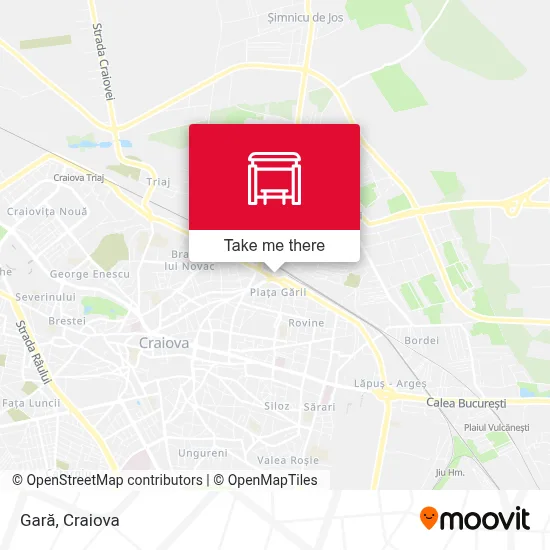 Gară map