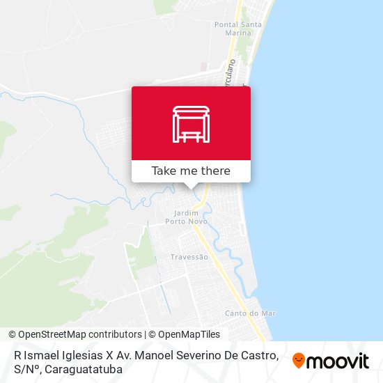 Mapa R Ismael Iglesias X Av. Manoel Severino De Castro, S / Nº