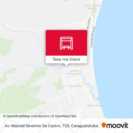 Mapa Av. Manoel Severino De Castro, 720