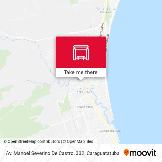 Mapa Av. Manoel Severino De Castro, 332