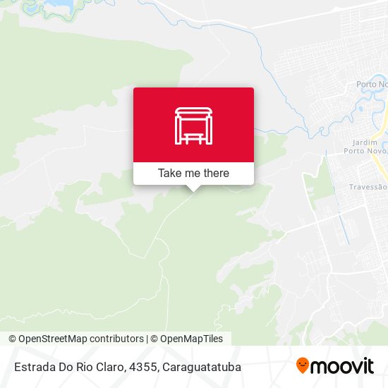 Mapa Estrada Do Rio Claro, 4355